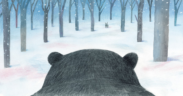 Bear and Wolf: A Tender Illustrated Fable of Walking Side by Side